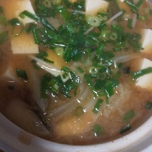 豆腐と油揚げの味噌汁★